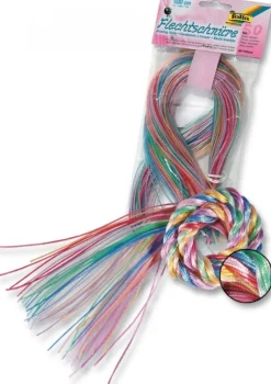 Vedes - Scoubidous mit Fadeneinzug, 50 Stück | Teddy Toys Kinderwelt