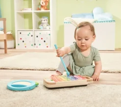 VTech® Baby - Interaktives Holz-Xylofon mit Tamburin | Teddy Toys Kinderwelt