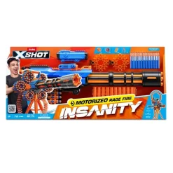 X-SHOT INSANITY - Motorized Rage Fire Gatling | Teddy Toys Kinderwelt